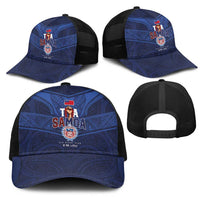 Toa Samoa Rugby Mesh Trucker Cap Champions Six Eight Five LT03 - Polynesian Pride