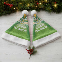 Cook Islands Rugby League Christmas Santa Hat Tatau Tribal Motifs-Light Green Color - Polynesian Pride