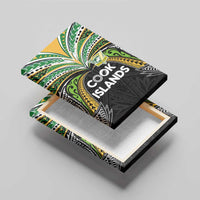 Cook Islands Rugby League Canvas Wall Art Tatau Tribal Motifs-Black Color - Polynesian Pride