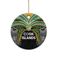 Cook Islands Rugby League Ceramic Ornament Tatau Tribal Motifs-Black Color - Polynesian Pride