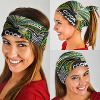 Cook Islands Rugby League Neck Gaiter Tatau Tribal Motifs-Black Color - Polynesian Pride