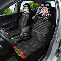New Zealand ANZAC Day Car Seat Cover Lest We Forget Haka Dance Respect LT03 - Polynesian Pride