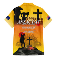 New Zealand and Australia ANZAC Day Family Matching Mermaid Dress and Hawaiian Shirt Gallipoli Lest We Forget LT03 - Polynesian Pride