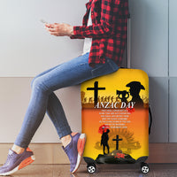 New Zealand and Australia ANZAC Day Luggage Cover Gallipoli Lest We Forget LT03 - Polynesian Pride