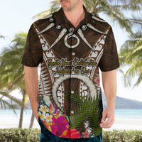 Vanuatu Selebretem 44th Indipendens Dei Hawaiian Shirt Yumi Pig Tusk and Namele Fern LT03 - Polynesian Pride