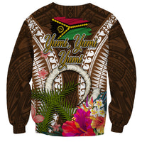 Vanuatu Selebretem 44th Indipendens Dei Sweatshirt Yumi Pig Tusk and Namele Fern LT03 - Polynesian Pride