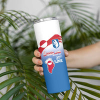 Greenland National Day Skinny Tumbler National Country Flag and Emblem with The Map
