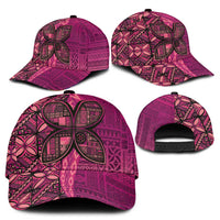 Samoan Pacific Tribal Flower Geometric Art Tattoos Classic Cap Siapo Pattern Romantic Rose LT03 - Polynesian Pride