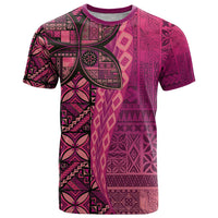 Samoan Pacific Tribal Flower Geometric Art Tattoos T Shirt Siapo Pattern Romantic Rose - Polynesian Pride