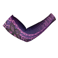 Samoan Pacific Tribal Flower Geometric Art Tattoos Arm Sleeves Siapo Pattern Purple Haze LT03 - Polynesian Pride