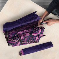 Samoan Pacific Tribal Flower Geometric Art Tattoos Umbrella Siapo Pattern Purple Haze LT03 - Polynesian Pride