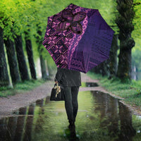 Samoan Pacific Tribal Flower Geometric Art Tattoos Umbrella Siapo Pattern Purple Haze LT03 - Polynesian Pride