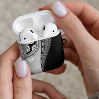 Fijian Masi Tattoos AirPods Case with Tapa Tribal Pattern LT03 - Polynesian Pride