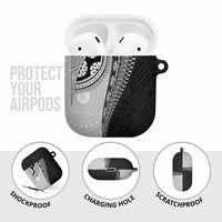 Fijian Masi Tattoos AirPods Case with Tapa Tribal Pattern LT03 - Polynesian Pride