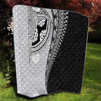 Fijian Masi Tattoos Quilt with Tapa Tribal Pattern - Polynesian Pride