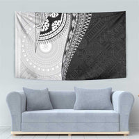 Fijian Masi Tattoos Tapestry with Tapa Tribal Pattern - Polynesian Pride