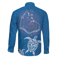Cook Islands Manihiki Atoll Family Matching Puletasi and Hawaiian Shirt Maori Turtle and Polynesian Pattern LT03 - Polynesian Pride
