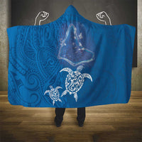 Cook Islands Manihiki Atoll Hooded Blanket Maori Turtle and Polynesian Pattern LT03 - Polynesian Pride