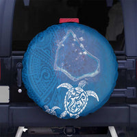 Cook Islands Manihiki Atoll Spare Tire Cover Maori Turtle and Polynesian Pattern LT03 - Polynesian Pride