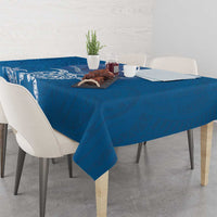 Cook Islands Manihiki Atoll Tablecloth Maori Turtle and Polynesian Pattern LT03 - Polynesian Pride