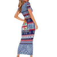 custom-fiji-christmas-short-sleeve-bodycon-dress-fijian-santa-and-coat-of-arms-mix-tapa-pattern-striped-style