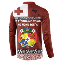 Tongan Culture Button Sweatshirt Ngatu Art Tattoo and Emblem of Tonga LT03 - Polynesian Pride