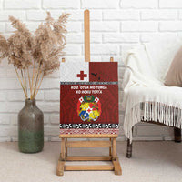 Tongan Culture Canvas Wall Art Ngatu Art Tattoo and Emblem of Tonga LT03 - Polynesian Pride
