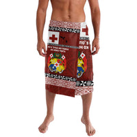 Tongan Culture Lavalava Ngatu Art Tattoo and Emblem of Tonga LT03 Red - Polynesian Pride