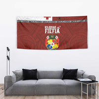 Tongan Christmas Tapestry Kilisimasi Fiefia with Ngatu Art Tattoo