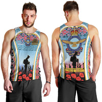 Royal New Zealand Air Force ANZAC Day Men Tank Top Te Tauaarangi o Aotearoa LT03 - Polynesian Pride