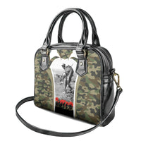 New Zealand and Australia ANZAC Day Shoulder Handbag Koala and Kiwi Bird Soldier Gallipoli Camouflage Style LT03 - Polynesian Pride
