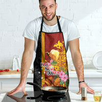Papua New Guinea Independence Day Apron Birds-of-Paradise Melanesian Tattoos Tropical Plants