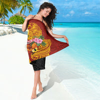 Papua New Guinea Independence Day Sarong Birds-of-Paradise Melanesian Tattoos Tropical Plants