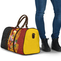 Papua New Guinea Independence Day Travel Bag Birds-of-Paradise Melanesian Tattoos Tropical Plants