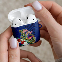 Guam Chamorro AirPods Case Tribal Latte Stone and Seal Artwork Polynesian Patterns