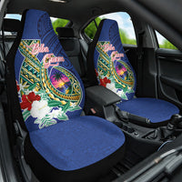 Guam Chamorro Car Seat Cover Tribal Latte Stone and Seal Artwork Polynesian Patterns