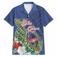 Guam Chamorro Hawaiian Shirt Tribal Latte Stone and Seal Artwork Polynesian Patterns LT03 Multicolor - Polynesian Pride