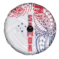 Samoa 685 Art Traditional Tattoo Pattern Spare Tire Cover Gradient Color