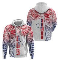 Samoa 685 Art Traditional Tattoo Pattern Zip Hoodie Gradient Color LT03 - Polynesian Pride