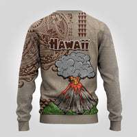 Hawaii Ugly Christmas Sweater Aloha Volcano Mix Kakau Hawaiian Tribal LT03 - Polynesian Pride