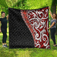 New Zealand Maori Stylized Koru Quilt LT03 - Polynesian Pride