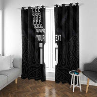 New Zealand Rugby Custom Window Curtain The Champions Aotearoa