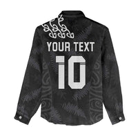 New Zealand Rugby Custom Women Casual Shirt The Champions Aotearoa
