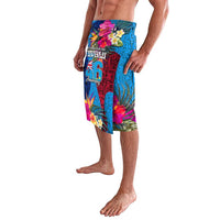 Tuvalu Independence Day Lavalava 1st October 46th Anniversary Polynesian Jungle Flower LT03 - Polynesian Pride