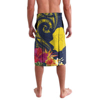 Niue Independence Day Lavalava Hiapo Pattern Hibiscus Plumeria and Uga LT03 - Polynesian Pride