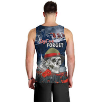 New Zealand ANZAC Day Men Tank Top Freedom Ain't Free LT05 - Polynesian Pride