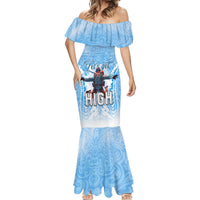 New Zealand Sky Diving Mermaid Dress Lets Get High LT05 - Polynesian Pride