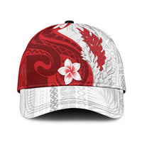 Samoa Teuila 2025 Classic Cap Samoan Siapo Pattern Red Version LT05 Universal Fit Red - Polynesian Pride