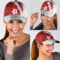 Samoa Teuila 2025 Classic Cap Samoan Siapo Pattern Red Version LT05 - Polynesian Pride