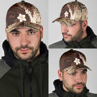 Samoa Teuila 2025 Classic Cap Samoan Siapo Pattern Brown Version - Polynesian Pride